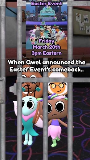 Qwel Just Teased the Easter Event Return🐰 #dandysworld #roblox #robloxshorts #feedshorts #fyp #viral