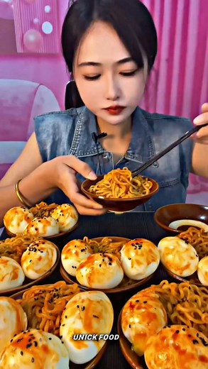 43K views · 1K reactions | Lot's of noodles eating challenge 掠️ #market #dinner #fooddelivery #localmarket #localevent #foodorder #dinnerexperience #mexicancuisine #foodreview #sunday #sundaydinner #sundayroast #sundayvibes #sundayfood #trendingfood #foodsale | unick food | Facebook