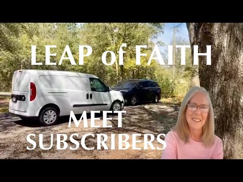 Meeting channel fans at 1st Retreat. Tiny home- Rustic Charm Retreat. Lifetime memories