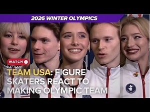 Team USA 2026 Winter Olympics: Five Figure Skaters React to Making Olympic Team | FULL INTERVIEWS