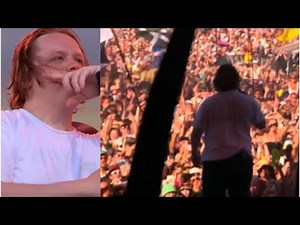 Glastonbury 2023 - Lewis Capaldi sonmeone you loved live with crowd