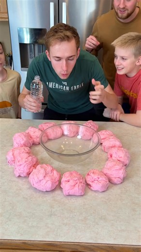 764K views · 9.6K reactions | Don't Get the Egg - Cotton Candy Game  Kids play fun family party game with dissolving cotton candy and water. Each of them have prizes inside, but one has an egg. Whoever gets the egg has to get it cracked on their head. " This video was produced by Network Media and Benson Bros" | Play Together Stay Together | Facebook