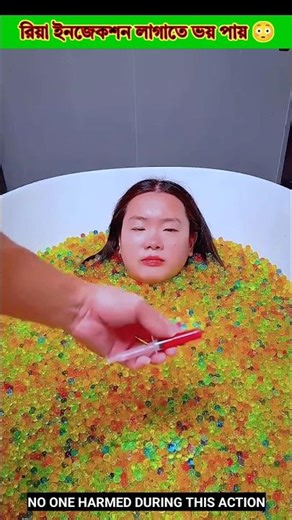 Riya is afraid of getting injections 😳