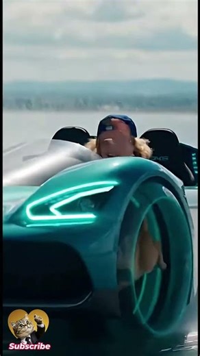 cat powered amphibious car ai video #funnycats #ai #cat