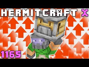 Hermitcraft X 1165 Autocrafting... Leveled UP!