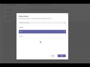 Assignment Settings in Microsoft Teams