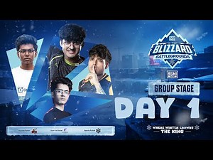 Blizzard Battlegrounds S1| Group Stage Day 3 |#GodLike,#IQOOSoul,#K9,#Og,#Gdr,#Tt,#4tr,#Madkings