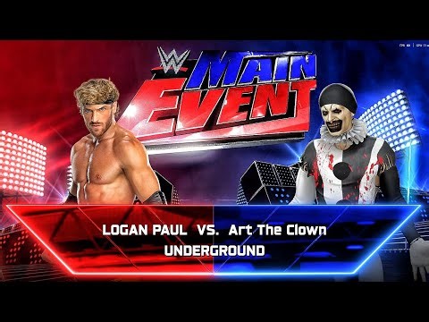 Logan Paul vs. ART THE CLOWN (Terrifier): WWE Underground Brutality!