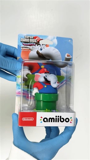 Nintendo amiibo Elephant Mario Super Mario Bros. Wonder Series #switch2 #shorts #trending #nintendo