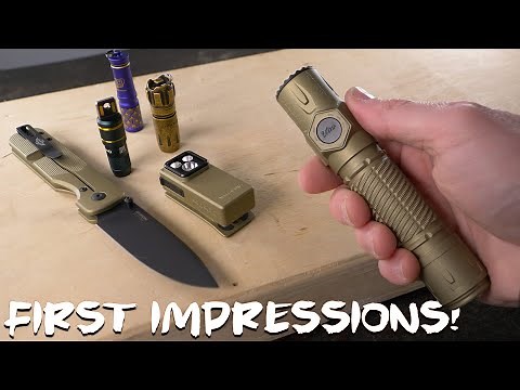 NEW Gear From Olight! (Warrior Ultra First Impressions & Beam Test!)