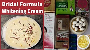 Bridal Whitening Cream Formula/ Bridal Cream Bnanay Ka Tarika /best whiting cream formula for bridal | Haram Iqra