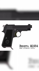 7.1K views · 165 reactions | A pistol so good the Germans continued the production of it - Beretta M1934 (Italian Infantry Weapons of WWII) | Simple History | Facebook
