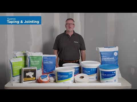 Gyproc Taping and Jointing Overview I Artex