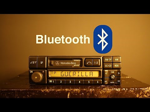 Mercedes-Benz Becker Special BE2210 BE1350 (Car Radio Bluetooth Mod)