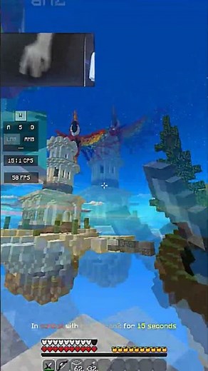 Epic clips using the Logitech G305 🙀🙀 #minecraft #keyboard #logitech #g304 #skypvp #bedwars #pvp