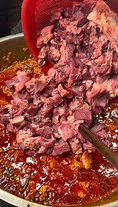 706K views · 8.5K reactions | Spicy Lal Vuna Recipe | Street Food Vlog | Facebook