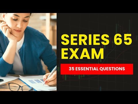 Series 65 Exam - FINRA Practice Test & Study Guide (35 Essential Questions)