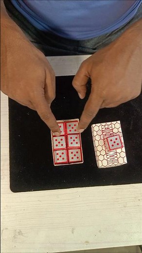 dice control magic trick #magic #tricks #shorts #shortfeed #dicetricks #dicecontrol #tutorialguruji
