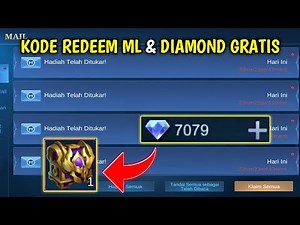 UPDATE 12 KODE REDEEM MOBILE LEGENDS DAN DIAMOND GRATIS | REDEEM CODE ML!!
