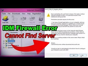 FIX: Internet Download blocked | No Such host is known (2024) | Update 🔥