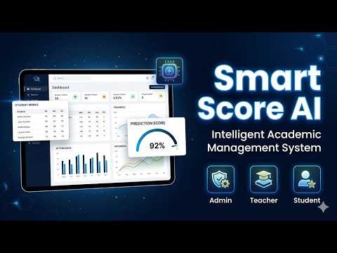Smart Score AI — Intelligent Academic Management System | Teacher Module
