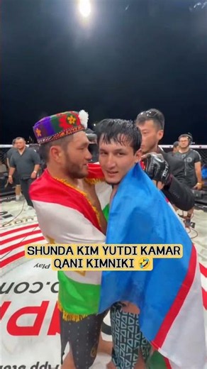 🇺🇿 Odilxon vs Kamil Karate 🇹🇯 Kamar Kimniki 🤣😱#mma #ufc #uzb #rek #mmafighter #sports #reels #boxing