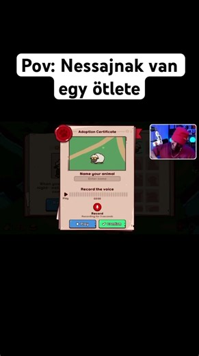 Pov: Nessajnak van egy ötlete | #nessaj | #vicces | #meme