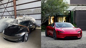 Leaked Picture of Clad Refreshed Tesla Model 3 Reveals Similar Front Fascia & Headlights to 2nd-Gen Roadster