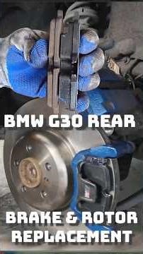 Rear Brakes & Rotors Off My G30 BMW 5 Series M550 | 3-Min Breakdown