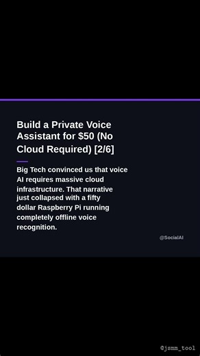 Build a Private Voice Assistant for $50 (No Cloud Required)