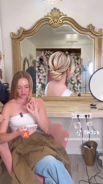 Yesterday’s bridal hair trial She was a maid of honor at a wedding I had last year, and I’m so pumped she is my bride this year!!! 😍 Anna is literally the coolest, most down to earth bride! ❤️ I love it when brides feel like besties! We were SUPER close to her bridal hair vision, but there were a few tweaks to be made to get it perfect! ❣️Turn on notifications to see part 2 where I go over client communication for a successful trial and happy bride ALSO— if you want a bridal bun breakdown lesso