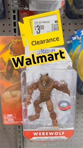 Altered Beast Werewolf Figure on Walmart Clearance for $3! 🐺💥