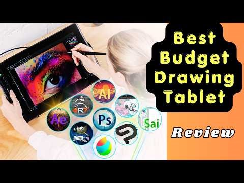 Huion Kamvas Pro Graphic Tablet | Digital Art Just Got REAL | Best Budget Drawing Tablet Review