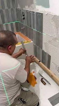 Tub-Shower Tile Installation #zellige #installation #tiler #tiling #tilework #construction #home #fy