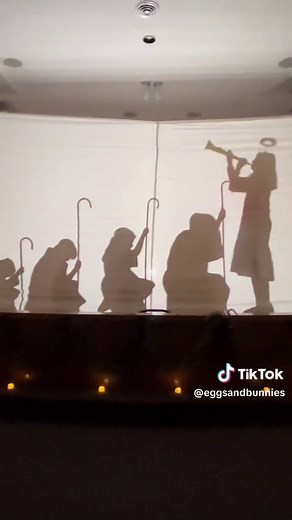 The Nativity Story Shadow Play by Children