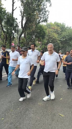 42K views · 430 reactions | Honored to be invited by the Mumbai Police to join the #RunforUnity #RunforNation, on the 150th birth anniversary of the Iron Man of India, Sardar Vallabhbhai Patel. Salute to the Mumbai Police for their inspiring work and dedication | Niranjan Hiranandani | Facebook