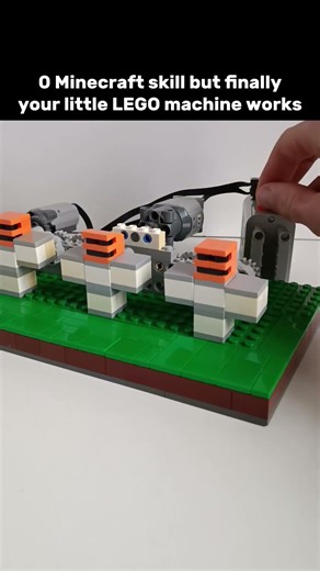 lego minecraft Dancing Iron Golem #minecraft #lego