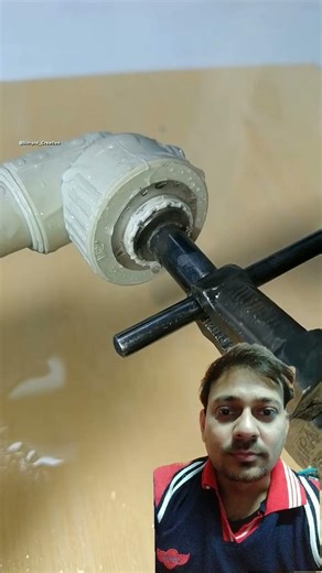 How to open Broken PVC fittings #shorts #pvc #plumbing #tipsandtricks #howto #diy #support