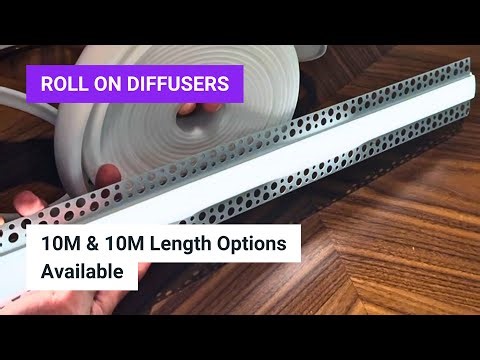 Roll-On Diffusers Explained: 10m and 20m Length Options