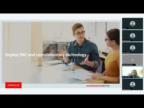 Oracle SBC Webinar