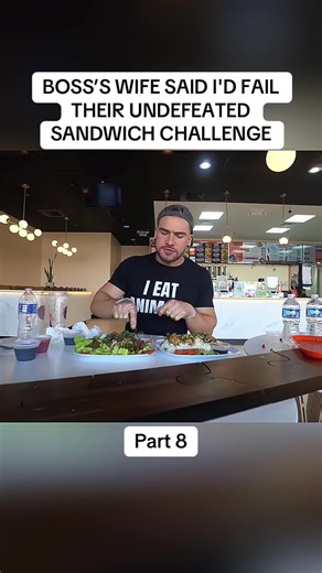 Undefeated Sandwich Challenge: Can I Beat the Odds?