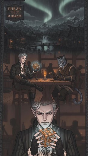 Skyrim comics. It’s the first scenes from my new comics in world of Skyrim (The Elder Scrolls) about adventures of Astarion. - “THE KEY” #Inigo #skyrim #comics #astarion #thekey