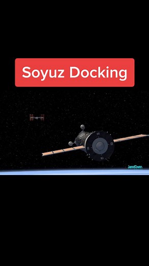 Soyuz Spacecraft Docks with ISS After Launch