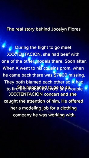 The real story behind the song Jocelyn . #xxxtentacion #music #suicide #foryoupage #fyp #girls #jocelynflores