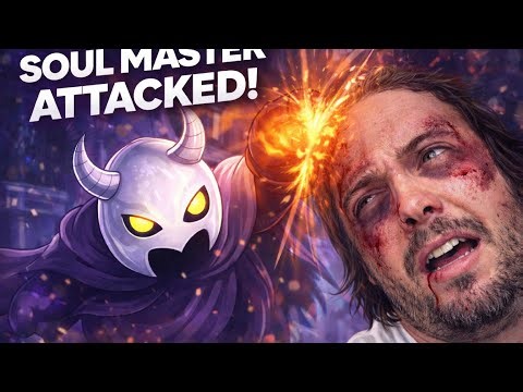 Hollow Knight Blind Playthrough- Soul Master Boss Fight: Soul Master was Brutal