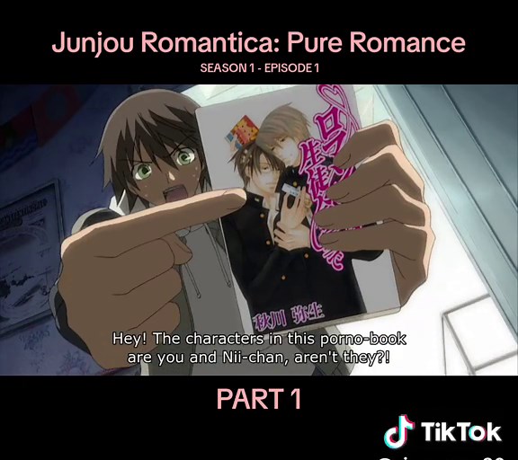 Junjou Romantica: Pure Romance (Season 1) | part 01 #junjouromantica #takahashimisaki #usamiakihiko #usagi #anime #boyslove #kamijohiroki #kusamanowaki #takatsukishinobu #miyagiyo #shojomanga