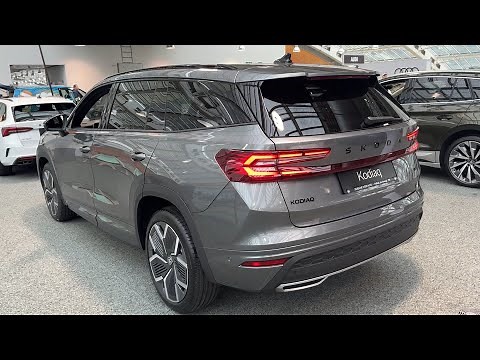 SKODA KODIAQ Sportline 2025 - FIRST LOOK & visual REVIEW (robust SPORTY SUV)