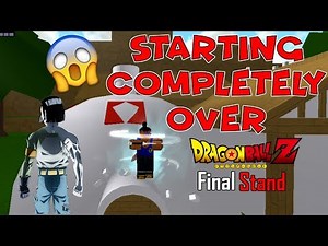 STARTING COMPLETELY OVER IN DRAGON BALL Z FINAL STAND | MY NEW ANDROID CHARACTER | DBZFS