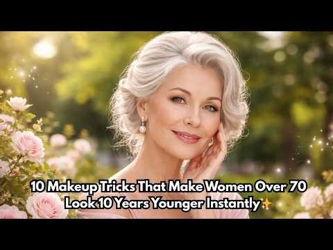 10 Makeup Tricks That Make Women Over 70 Look 10 Years Younger Instantly
