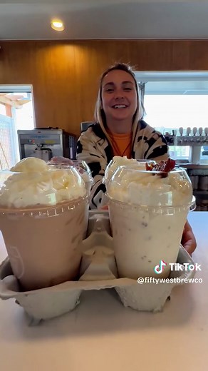 Shake off these rainy blues with a hand-spun milkshake 🥤 Grab our seasonal Maple Bacon Shake while it lasts, or grab classics like Chocolate, Cotton Candy, and Orange Cream!